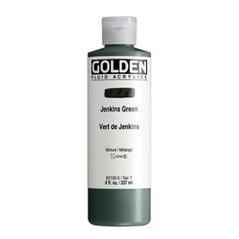 Golden Colores Acrílicos Fluidos Verde de Jenkins 237 ml