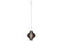 DKD Home Decor Lámpara de Techo Yute y Hierro Bicolor