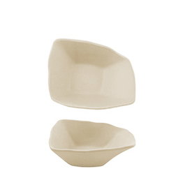 Summa Io Bol para Crema de Gres, Color Crema, 19 cm Diámetro x 5 cm Alto, Capacidad 40 cl, Modelo Bol (Set de 6)