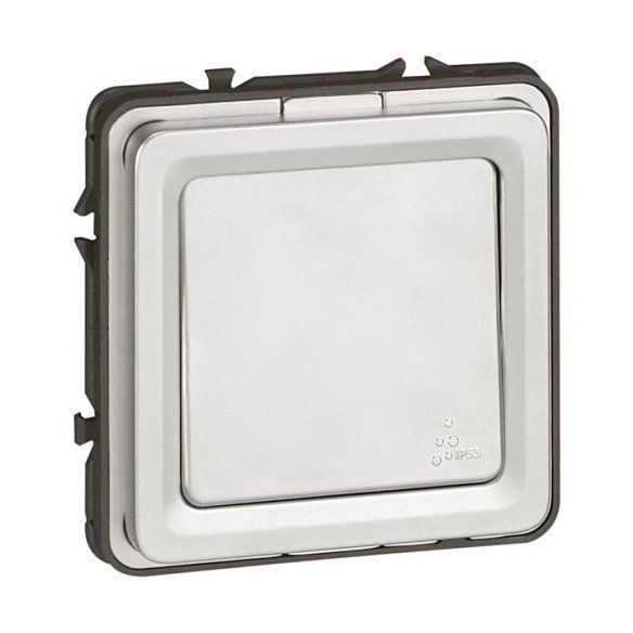 Legrand 077811 Interruptor Universal de Conmutación Soliroc IP55 IK10 gris Legrand 077811 Interruptor Universal de Conmutación Soliroc IP55 IK10 gris
