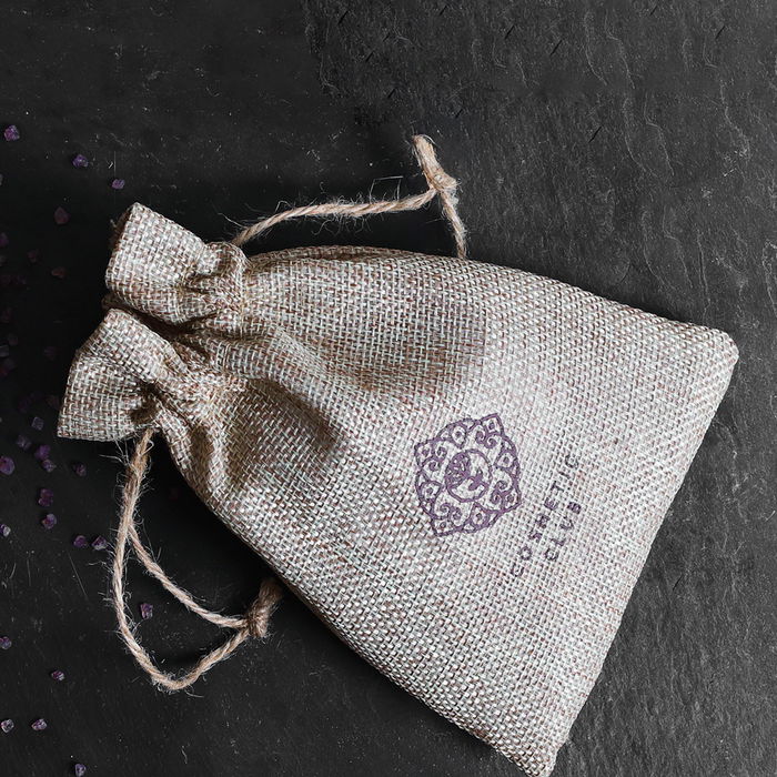 Cosmetic Club Juego De 3 Piezas Sales De Baño Con Rosa Y Miel Incluye Bandeja Y Cuchara De Madera