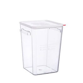 Araven Bote Alimento con Tapa 22 L - Policarbonato para Almacenaje y Transporte, 400 x 290 x 290 mm