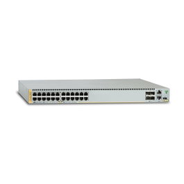 Allied Telesis AT-X930-28GPX Switch gestionable L3 Gigabit Ethernet PoE 28 puertos Gris