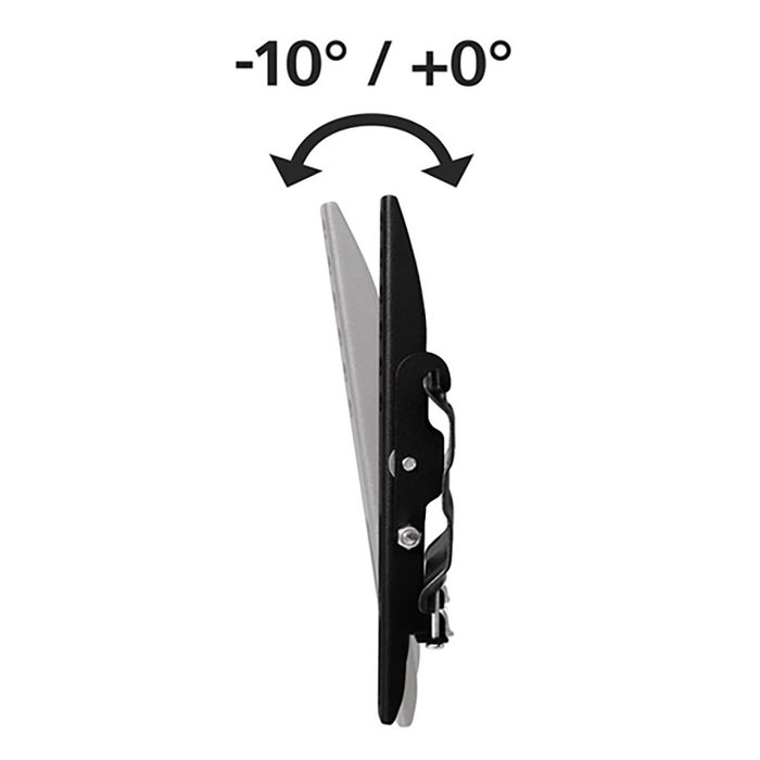 Hama Soporte mural para TV negro inclinable 19-48 pulg Hama Soporte mural para TV negro inclinable 19-48 pulg