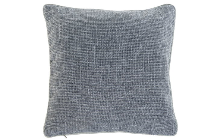 DKD Home Decor Cojín Atlántico Azul Blanco 45x45x15 cm Poliéster 2 Unidades