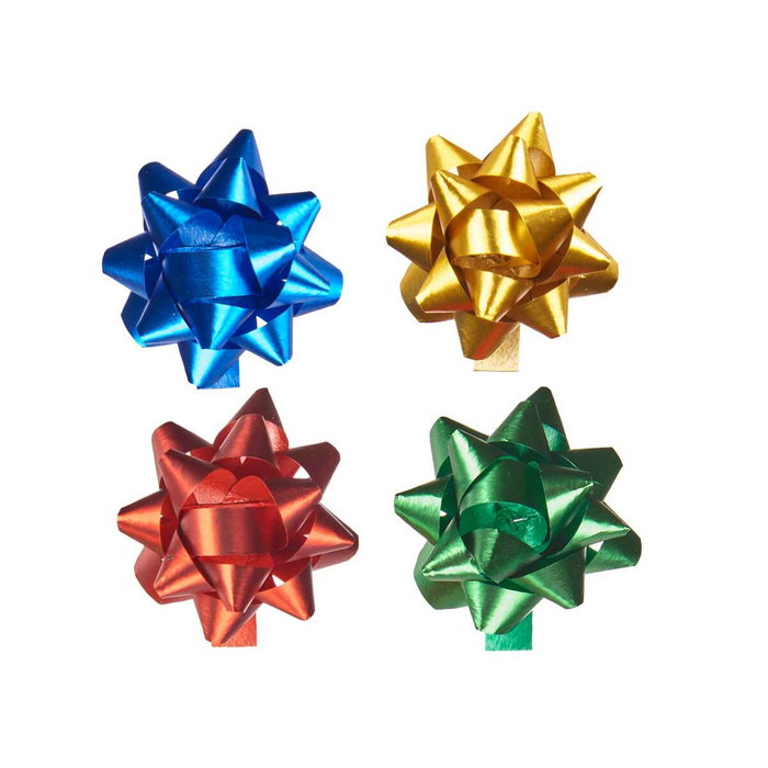 Lazos Pincello PVC 2,3 cm 12 x 12 x 4 cm Mate Multicolor (12 Unidades)