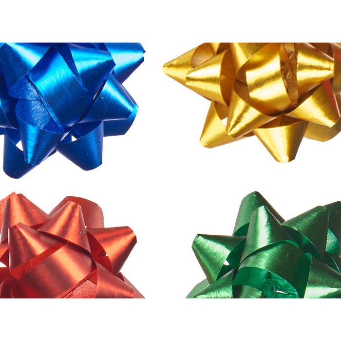 Lazos Pincello PVC 2,3 cm 12 x 12 x 4 cm Mate Multicolor (12 Unidades)