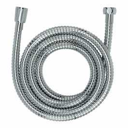 Wenko Flexo de ducha de acero inoxidable 150 cm cromo