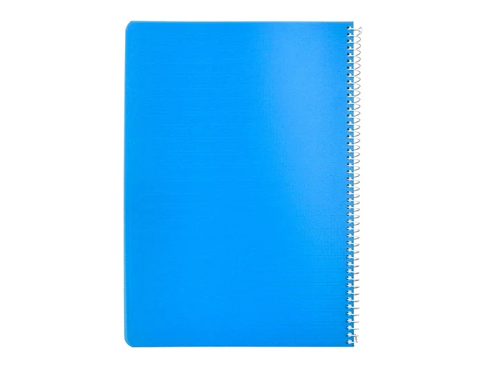 Liderpapel Cuaderno Espiral Pautaguía A4 Azul
