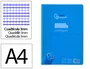 Liderpapel Cuaderno Espiral Pautaguía A4 Azul