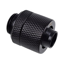 Alphacool Eiszapfen Anschluss recto G1/4 pulgada AG a 13/10mm - negro
