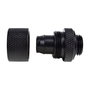 Alphacool Eiszapfen Anschluss recto G1/4 pulgada AG a 13/10mm - negro