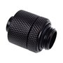 Alphacool Eiszapfen Anschluss recto G1/4 pulgada AG a 13/10mm - negro