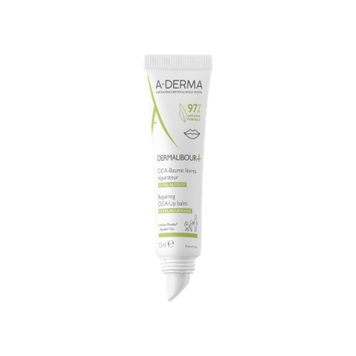 A-Derma DERMALIBOUR+ CICA Bálsamo Labial Reparador 15 ml