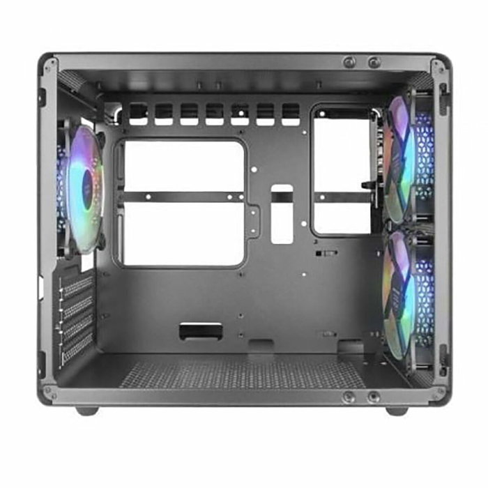 Mars Gaming MC-400 Minitorre con Cristal Templado y Ventilación FRGB