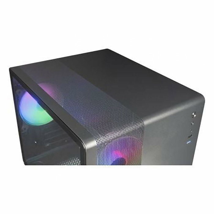 Mars Gaming MC-400 Minitorre con Cristal Templado y Ventilación FRGB