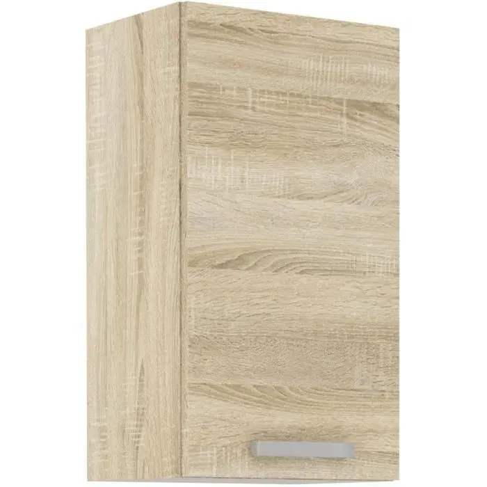 LASSEN Mueble Alto 1 Puerta Batiente Roble Sonoma 40x31.6x72 cm LASSEN Mueble Alto 1 Puerta Batiente Roble Sonoma 40x31.6x72 cm