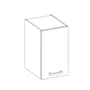 LASSEN Mueble Alto 1 Puerta Batiente Roble Sonoma 40x31.6x72 cm