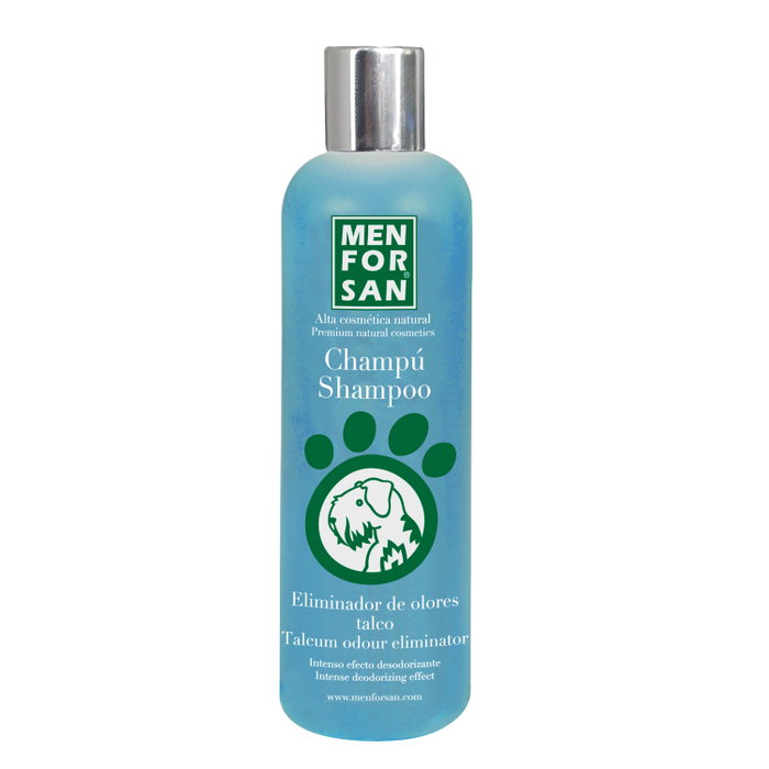 Men For San Champú Perro Eliminador de Olores Talco 300 ml
