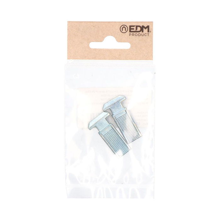 Edm Cerradero Lengüeta 6818-25 Zincado Medida 36x20mm