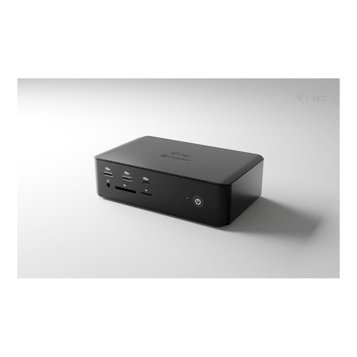I-tec Thunderbolt 5 Quattro Display Docking Station 11 en 1 Negro