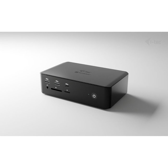 I-tec Thunderbolt 5 Quattro Display Docking Station 11 en 1 Negro