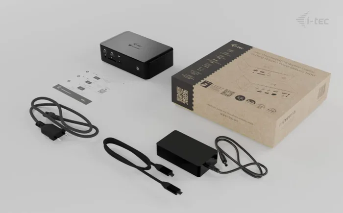 I-tec thunderbolt5 quattro display docking station, 5x usb, 2.5 glan + power delivery 140w I-tec thunderbolt5 quattro display docking station, 5x usb, 2.5 glan + power delivery 140w