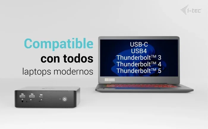 i-tec Thunderbolt 5 Quattro Display Docking Station PD 140W i-tec Thunderbolt 5 Quattro Display Docking Station PD 140W