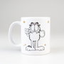 ERIK Taza Garfield 350ml de Cerámica