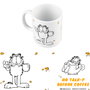 ERIK Taza Garfield 350ml de Cerámica
