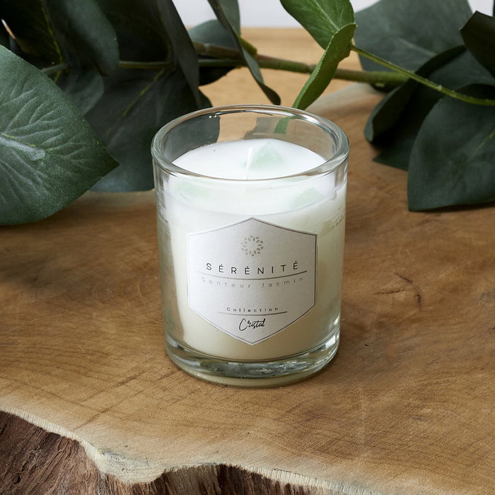 Home Deco Factory Vela Perfumada Piedras Bougie 60g 12h 6,5cm Home Deco Factory Vela Perfumada Piedras Bougie 60g 12h 6,5cm