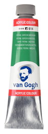 Van Gogh Verde Permanente Medio 614 Acrílico 40 ml
