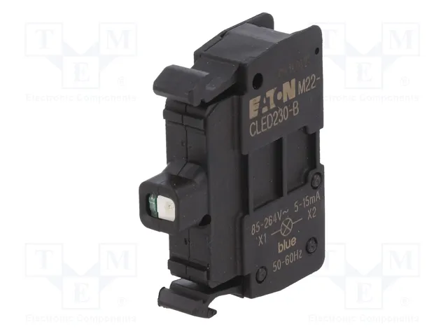 Eaton M22-CLED230-B Leuchtelement Azul 85-264VAC con Montaje Frontal