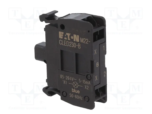 Eaton M22-CLED230-B Leuchtelement Azul 85-264VAC con Montaje Frontal