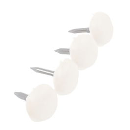 Duver Paragolpe Goma Con Clavo Tiras 15U Blanco Especial Maquina Neumatica