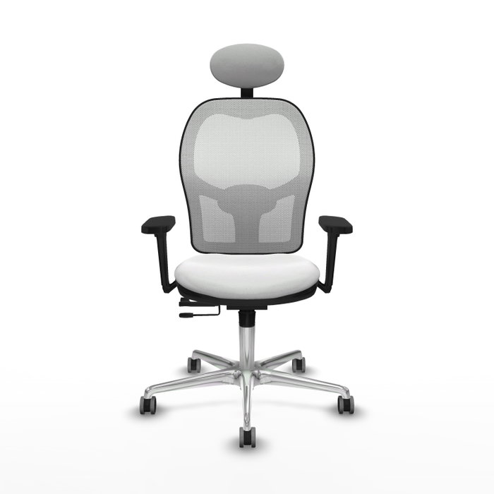 PIQUERAS Y CRESPO Silla de oficina Jorquera con Mecanismo Sincro/Traslack Blanca PIQUERAS Y CRESPO Silla de oficina Jorquera con Mecanismo Sincro/Traslack Blanca