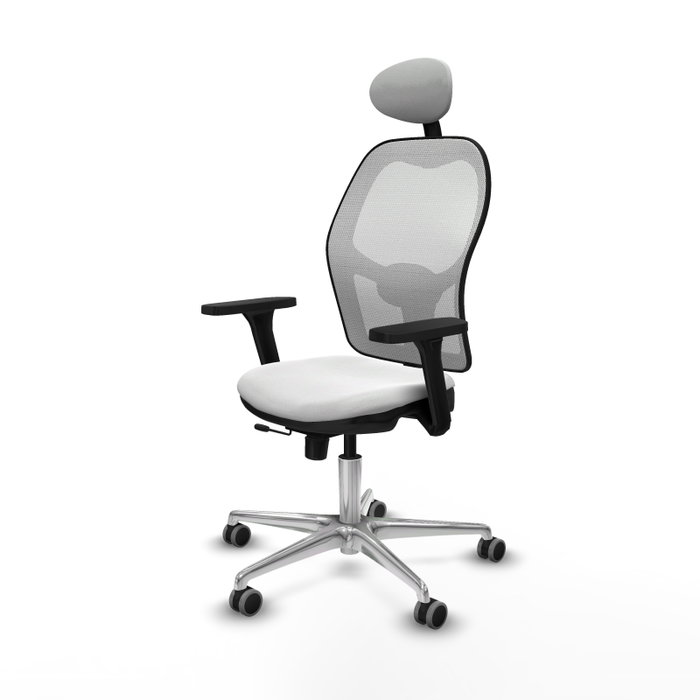 PIQUERAS Y CRESPO Silla de oficina Jorquera con Mecanismo Sincro/Traslack Blanca PIQUERAS Y CRESPO Silla de oficina Jorquera con Mecanismo Sincro/Traslack Blanca