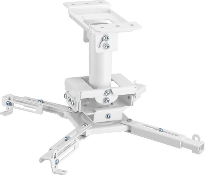 Vivolink Soporte de Techo Profesional Blanco hasta 35 kg, 255 mm, Rotación 360°