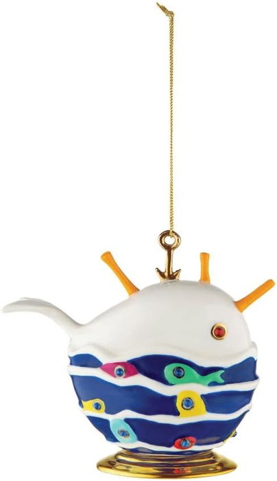 Alessi La Balena Buona Adorno Porcelana MJ16 9 Alessi La Balena Buona Adorno Porcelana MJ16 9