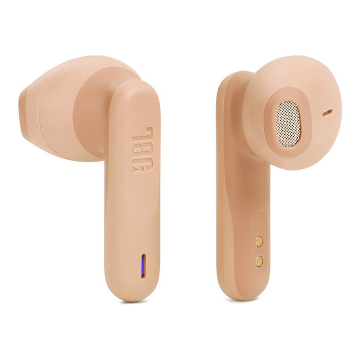 JBL Wave Flex Beige con estuche de carga