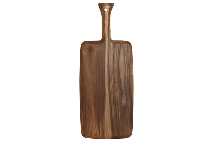 DKD Home Decor Tabla de Cortar de Teca Natural 45x18x1,6 cm