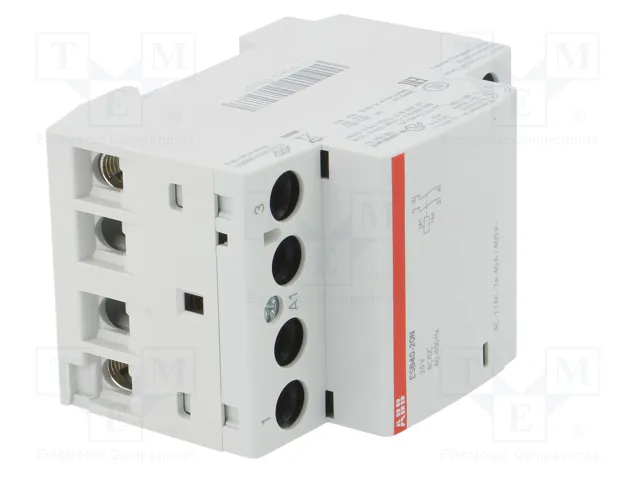 ABB ESB Contactor 2-polar de instalación 40A 24VAC/24VDC