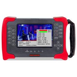 Kathrein MSK 20 Medidor Señal DVB-S/-S2/-C/-T/-T2
