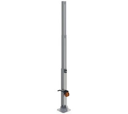 LOGON PROFESSIONAL Mastil Telescopico Cerrado 2 m Abierto 4 m Hasta 30 kg de Carga RAL7035 Modelo RCCTV010