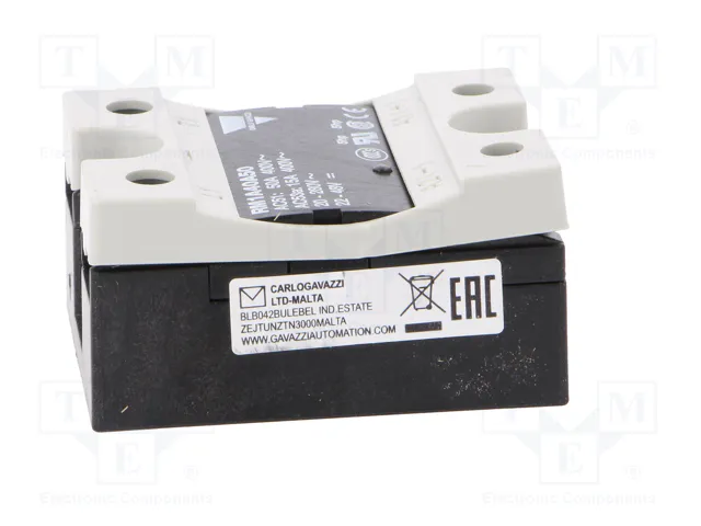 CARLO GAVAZZI RM1A40A50 Relé semiconductor monofásico 50A