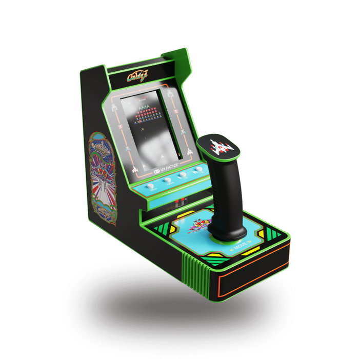 MY-MY ARCADE GAMING My Arcade Joystick Player Portable Retro Arcade Galaga (2 juegos incluidos)