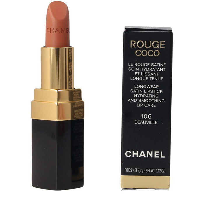 Chanel Rouge Coco Lipstick #106 Deauville 3,5 g - Barra de labios hidratante Chanel Rouge Coco Lipstick #106 Deauville 3,5 g - Barra de labios hidratante