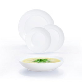 Vajilla Opal Apy Luminarc 18 Piezas - 6 Personas