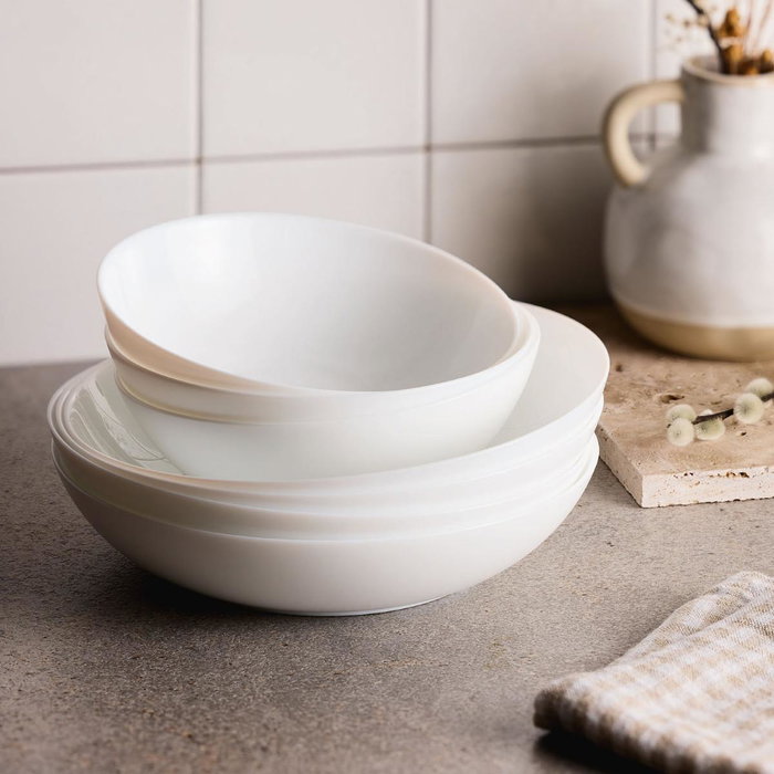 Vajilla Opal Apy Luminarc 18 Piezas - 6 Personas