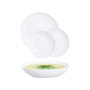 Luminarc Vajilla Opal Apy 18 Piezas - Blanco